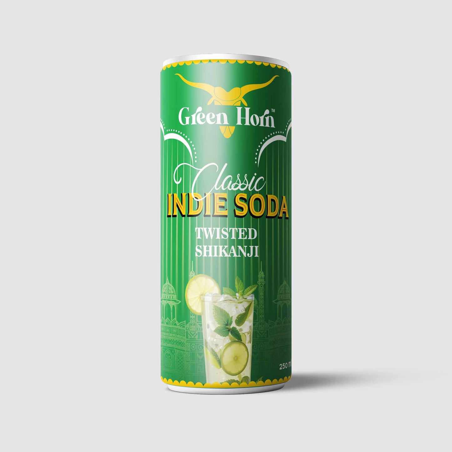 Green Horn Classic Indie Soda Twisted Shikanji