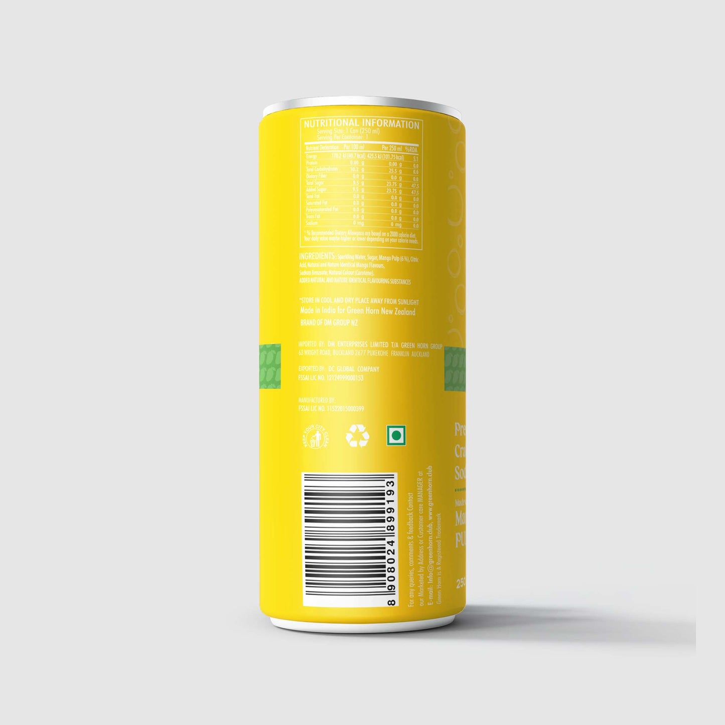 Green Horn Mango Blast