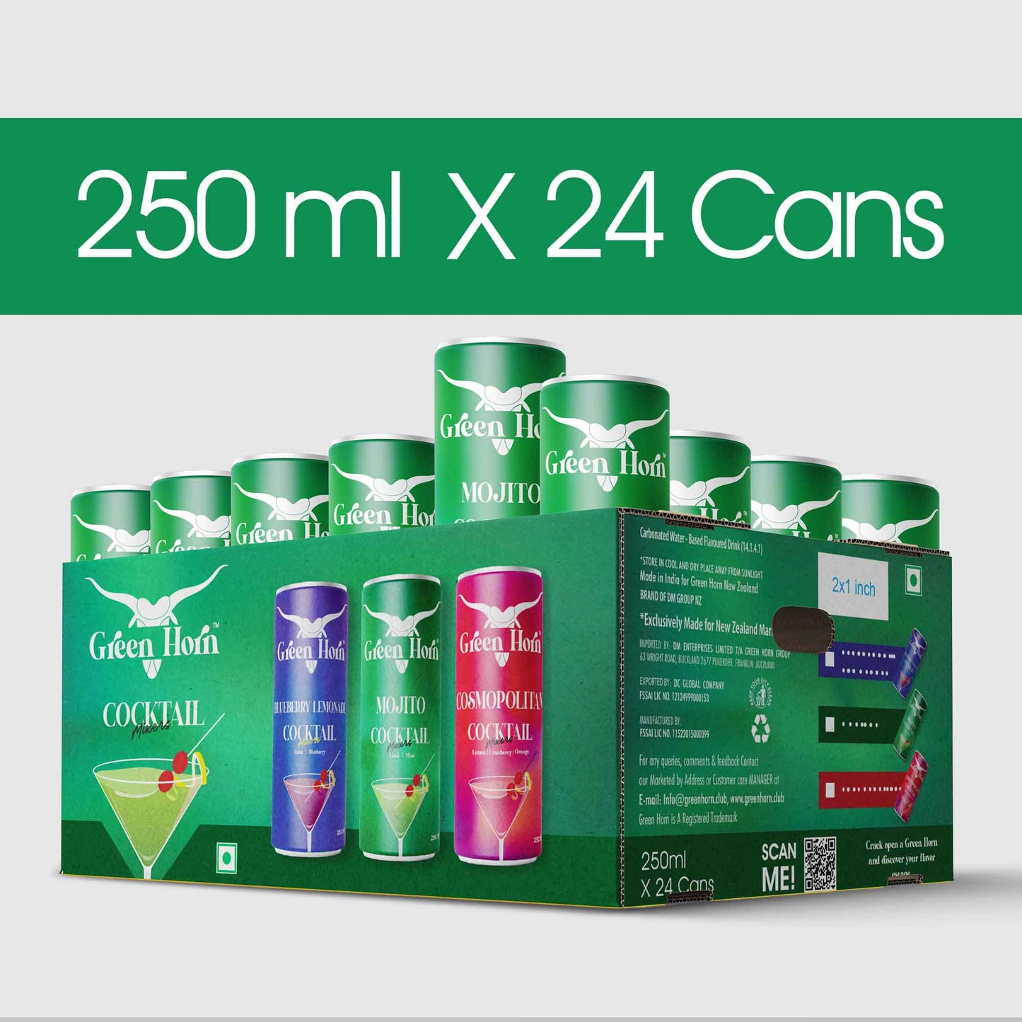 Green Horn Mojito Cocktail Mixers