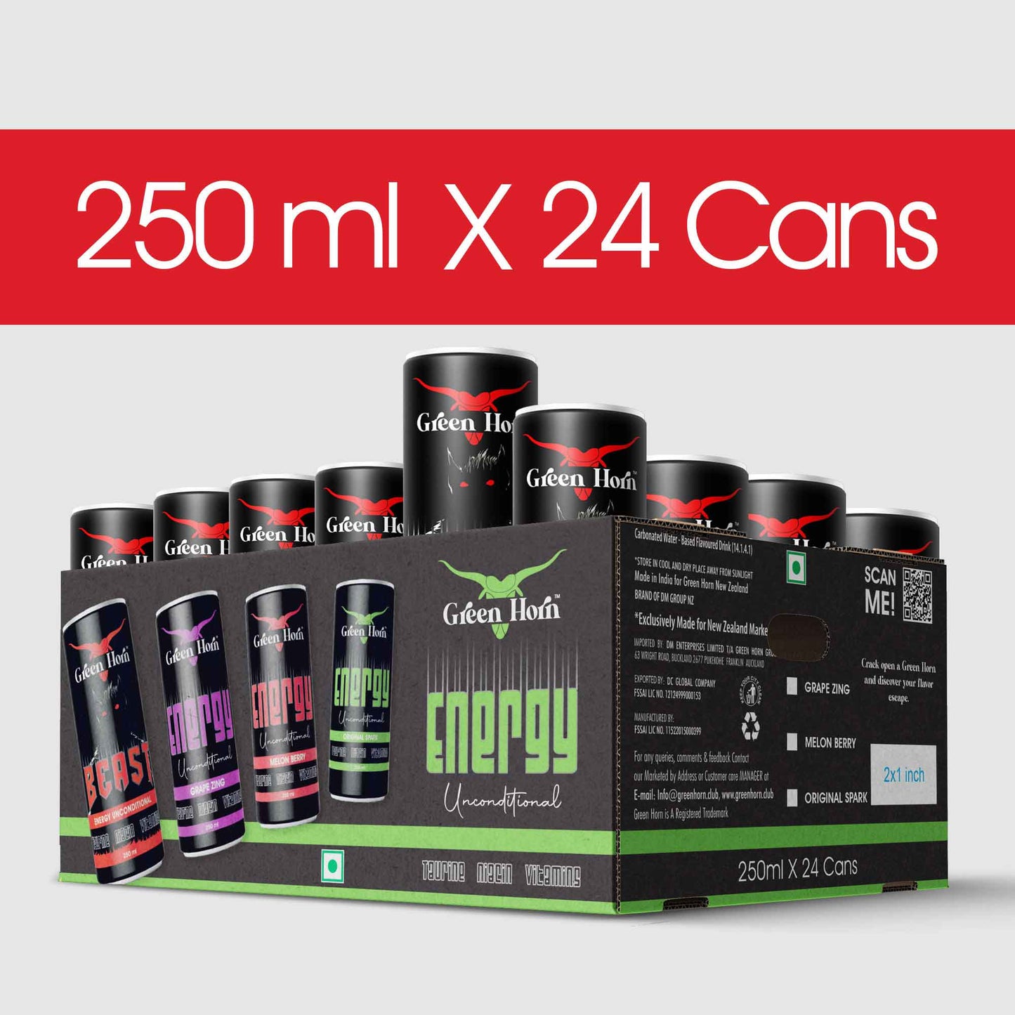 Green Horn Beast Energy Unconditional