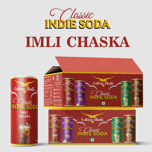 Green Horn Classic Indie Soda Imli Chaska