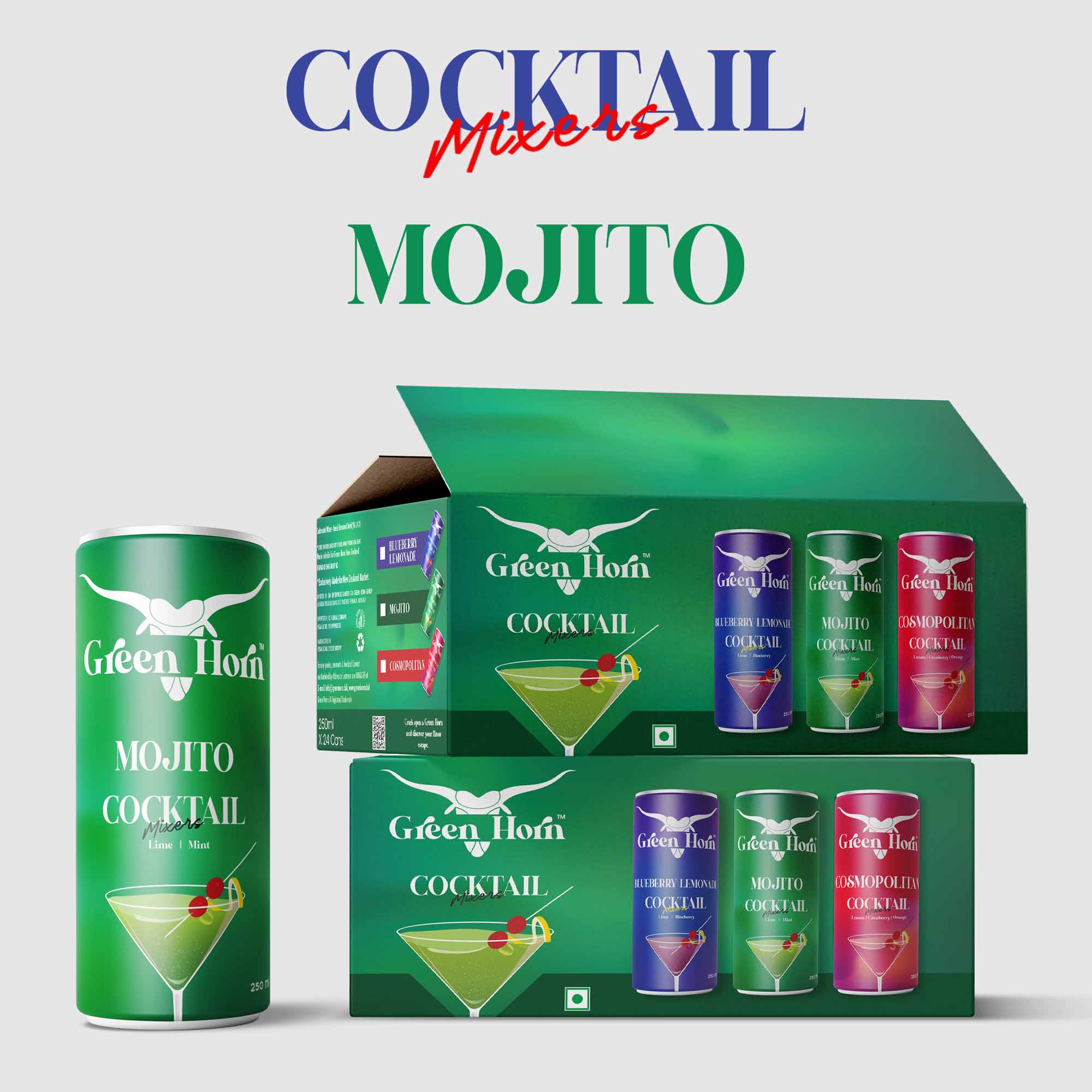 Green Horn Mojito Cocktail Mixers