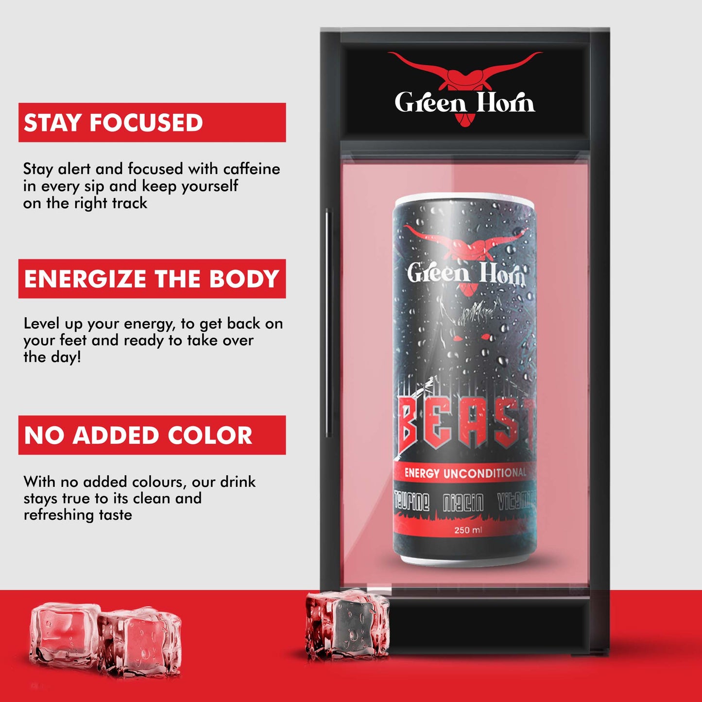 Green Horn Beast Energy Unconditional