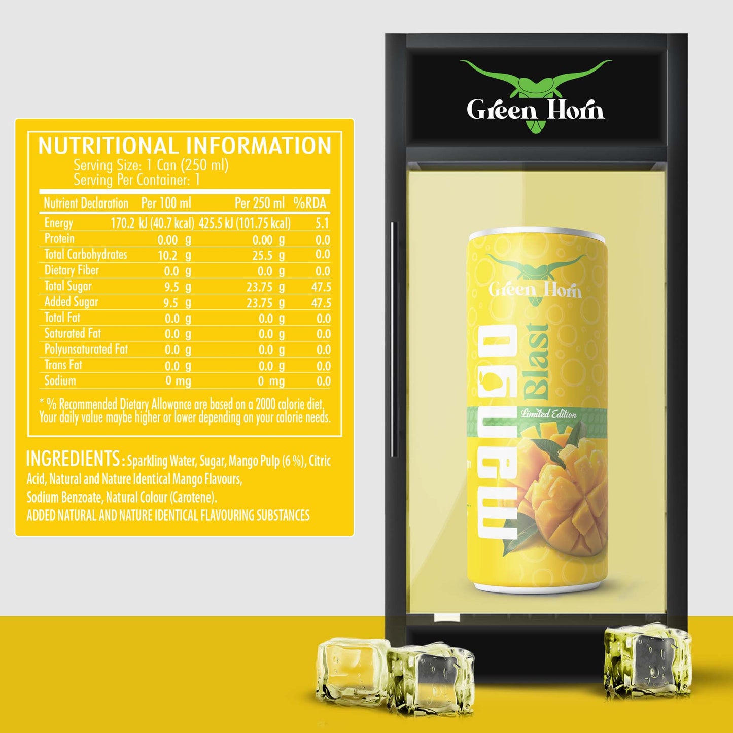 Green Horn Mango Blast