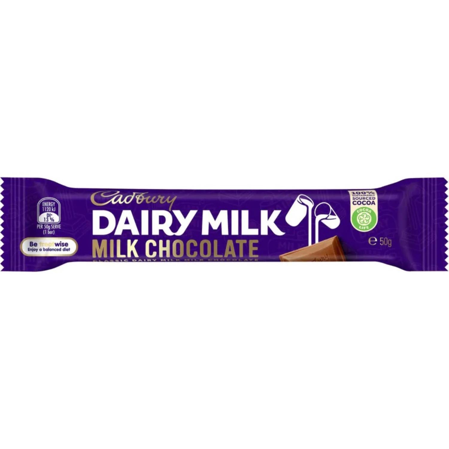 Cadbury Dairy Milk (48x50g) G133