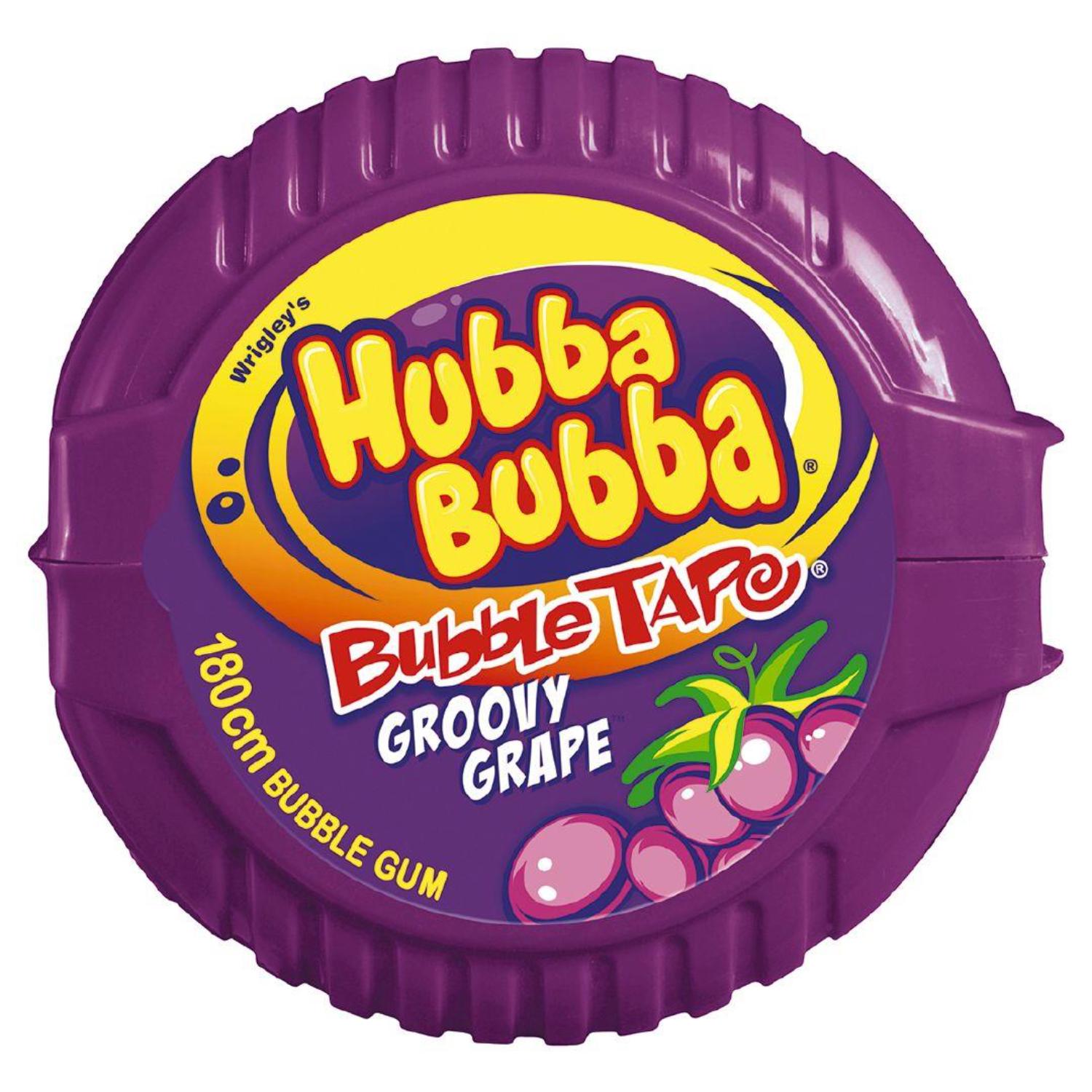 Hubba Bubba Tape Grape (12x56g) G125