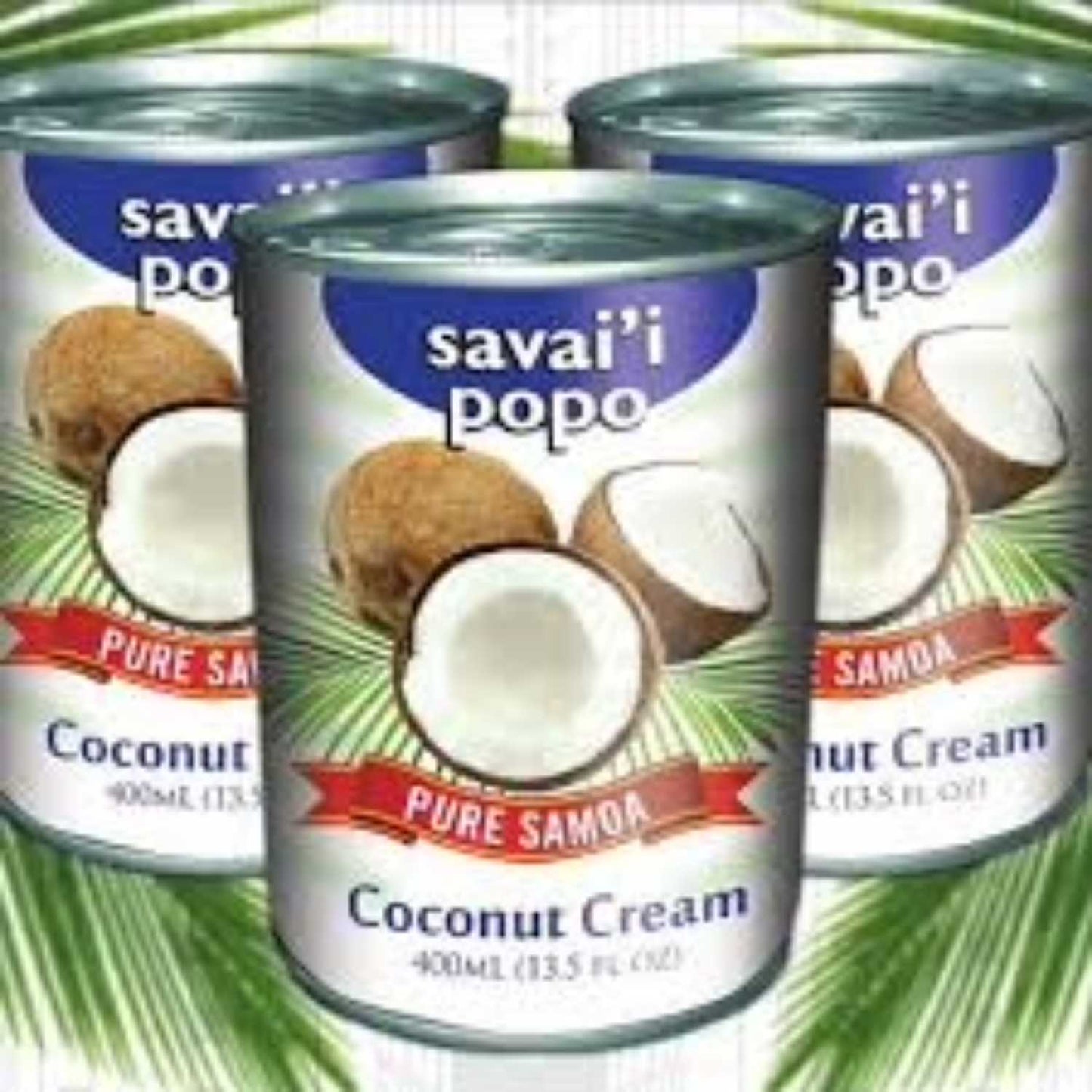 Savai'I Popo Coconut Cream (24 x 400ml)