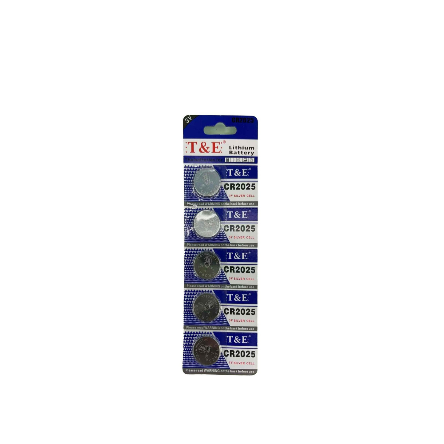 T&E BATTERY CR2025 VA102