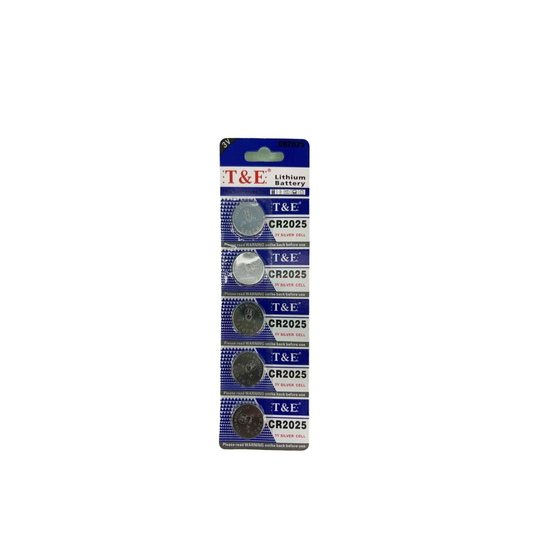 T&E BATTERY CR2025 VA102