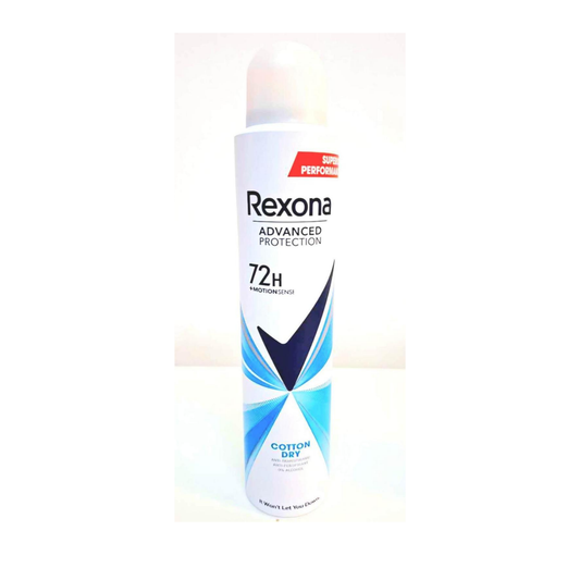 REXONA DEO WOMEN COTTON DRY 200ML VA122