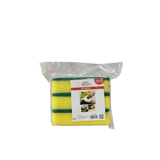 SPONGE SCOURERS 3 PCS. VA 145