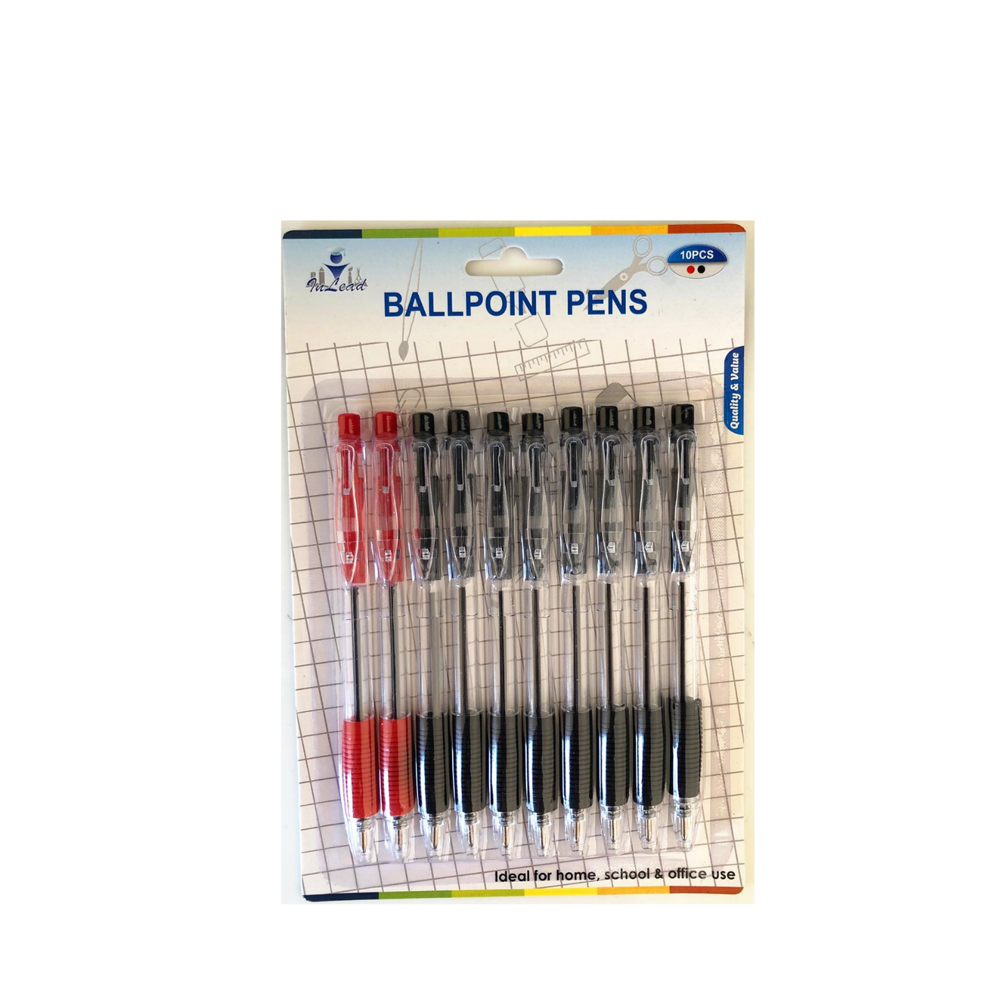 BALL POINT PENS 10PCS. 13.5CM VA152