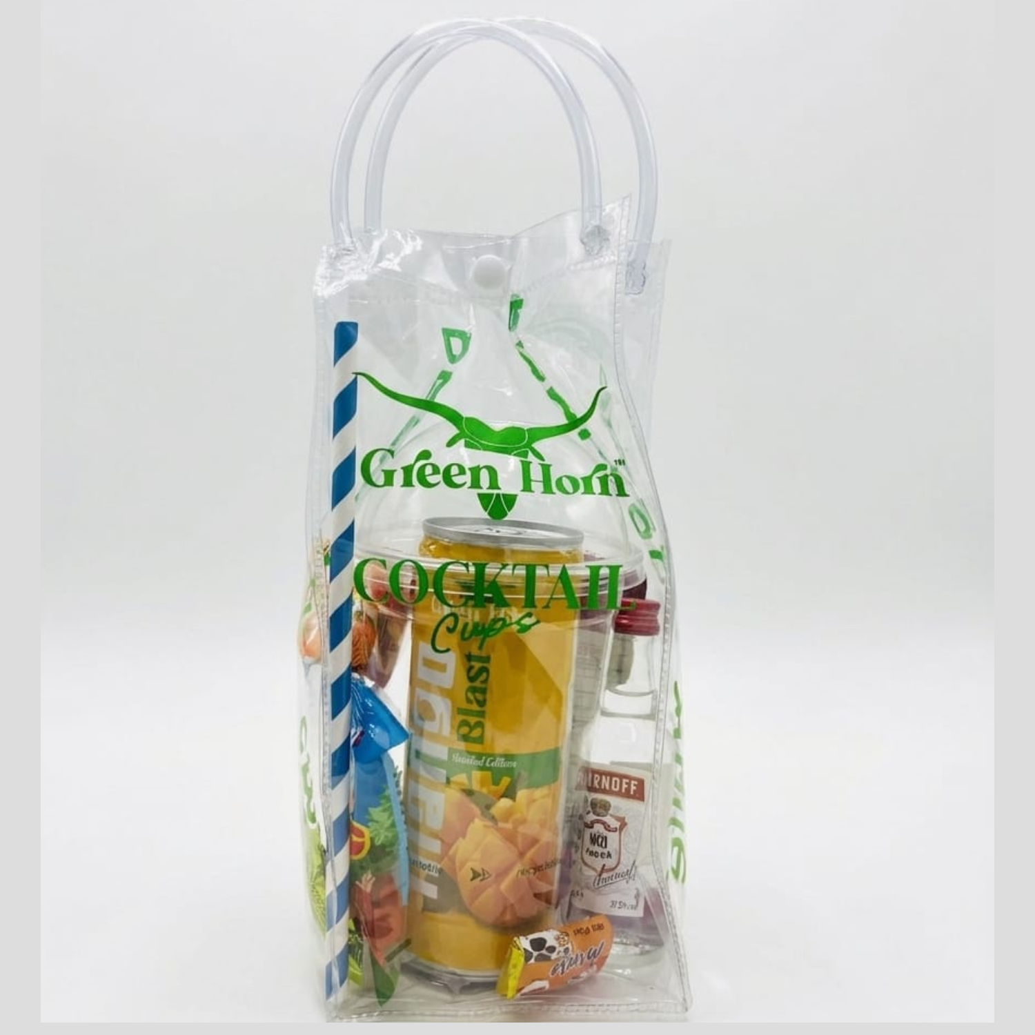 Green Horn Cocktail Cups Gift Pack