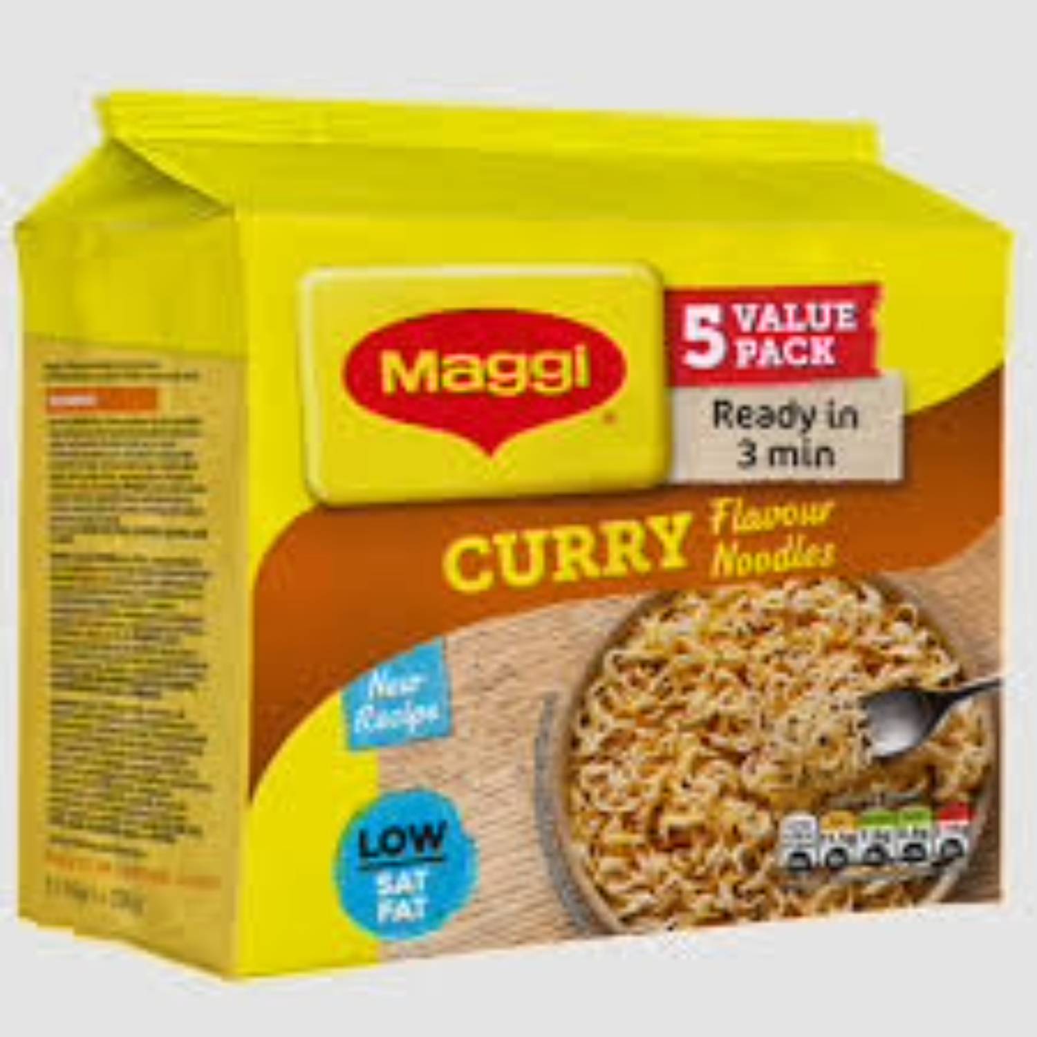 Maggi 2 Min Curry Noodles (12x5x80g)
