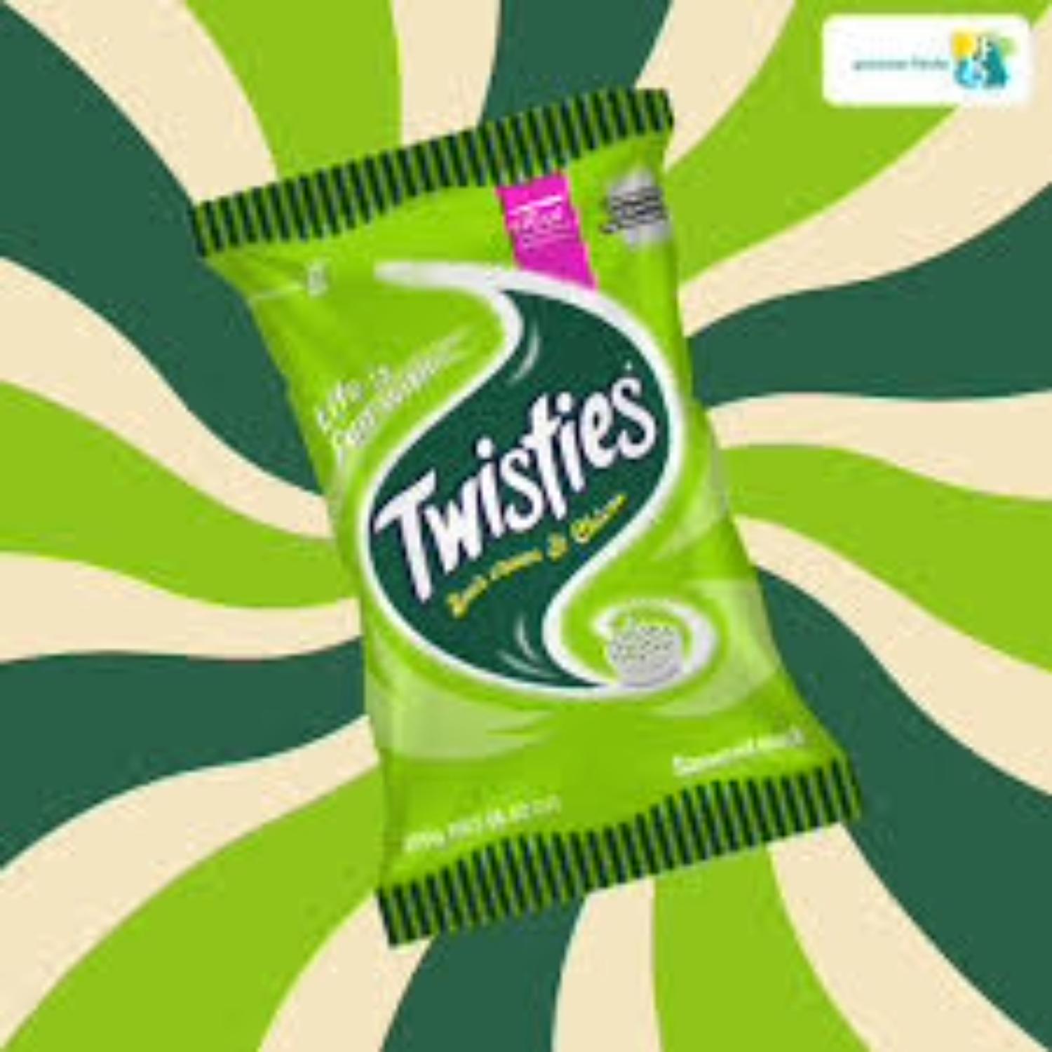 Twistees Sour Cream Flavour (16 x 250gm)