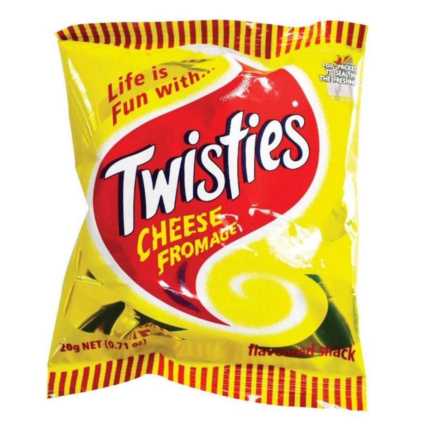 Twistees Cheese Flavour Snacks (60 x 20g)